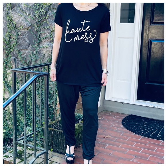 ✨LAST ONE✨Haute Mess chic Graphic Tee - Picture 5 of 8